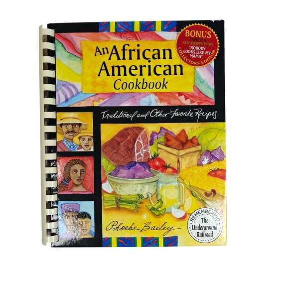 An African American Cookbook Traditional Favorite Recipes Vintage Local Ethnic - Picture 1 of 10
